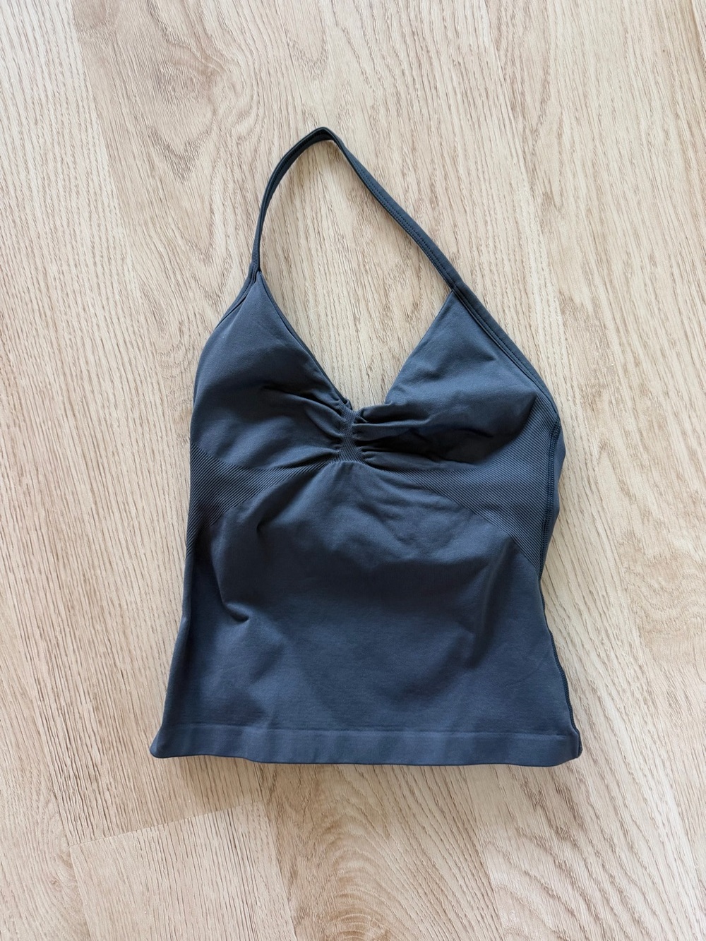 Gray Dfyne Halter Top - Picture 3 of 3